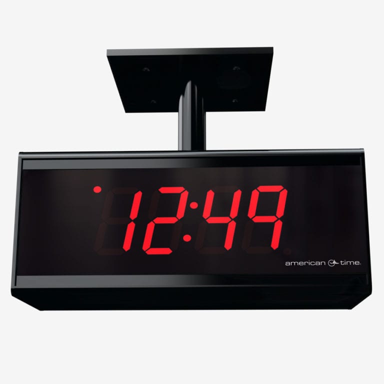 Power over Ethernet (PoE) Digital Wall Clocks | American Time