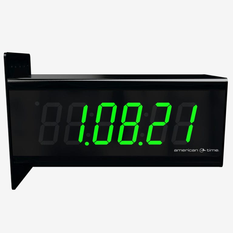 Wi Fi Synchronized Digital Wall Clocks American Time