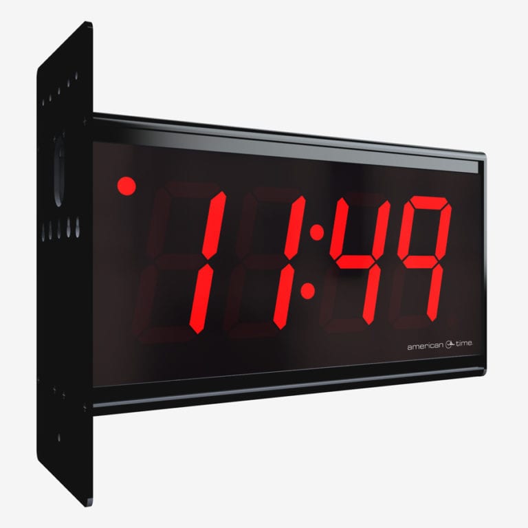 Wired System Digital Wall Clocks | American Time