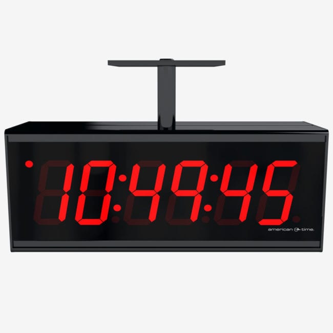 Wi-Fi Synchronized Digital Wall Clocks | American Time